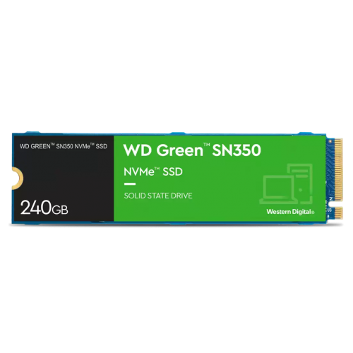 Продати SSD-диск Western Digital Green SN350 240GB M.2 (2280 PCI-E) (WDS240G2G0C) за Trade-In у інтернет-магазині Телемарт - Київ, Дніпро, Україна фото