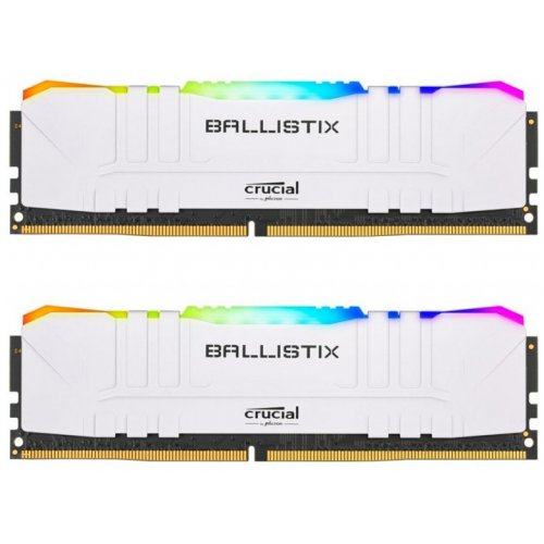 Продать ОЗУ Crucial DDR4 32GB (2x16GB) 3000Mhz Ballistix RGB White (BL2K16G30C15U4WL) по Trade-In интернет-магазине Телемарт - Киев, Днепр, Украина фото