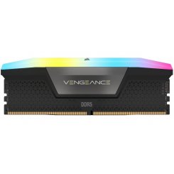 ОЗП Corsair DDR5 64GB (2x32GB) 5600Mhz Vengeance RGB Black (CMH64GX5M2B5600C36)