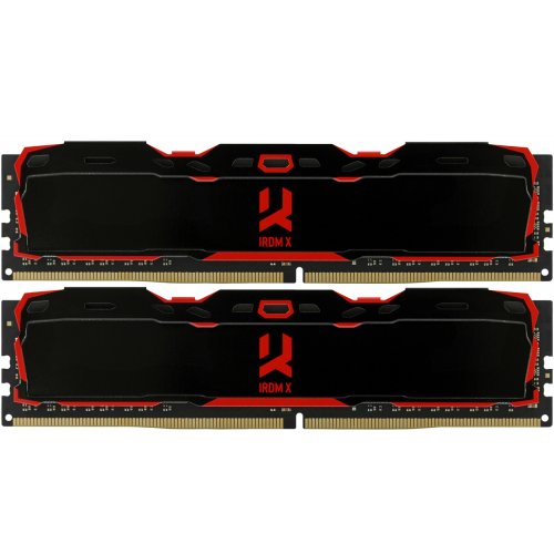 Продати ОЗП GoodRAM DDR4 32GB (2x16GB) 3200Mhz IRDM X Black (GR3200D464L22S/32GDC) за Trade-In у інтернет-магазині Телемарт - Київ, Дніпро, Україна фото