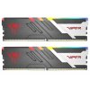 Photo RAM Patriot DDR5 32GB (2x16GB) 6200Mhz Venom RGB (PVVR532G620C40K)
