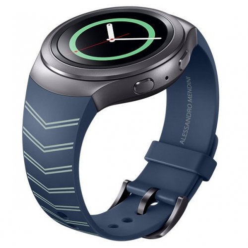 Samsung Gear S2 Mendini collection (ET-SRR72MNEGRU) Navy купити в Україні | Telemart фото