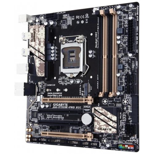 Продати Материнська плата Gigabyte GA-X150M-PRO ECC (s1151, Intel С232) за Trade-In у інтернет-магазині Телемарт - Київ, Дніпро, Україна фото