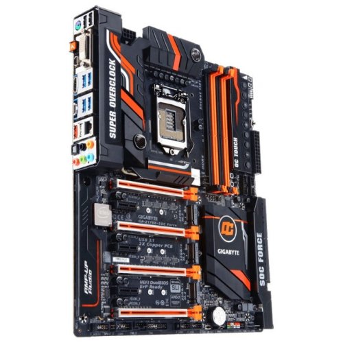 Продати Материнська плата Gigabyte GA-Z170X-SOC Force (s1151, Intel Z170) за Trade-In у інтернет-магазині Телемарт - Київ, Дніпро, Україна фото