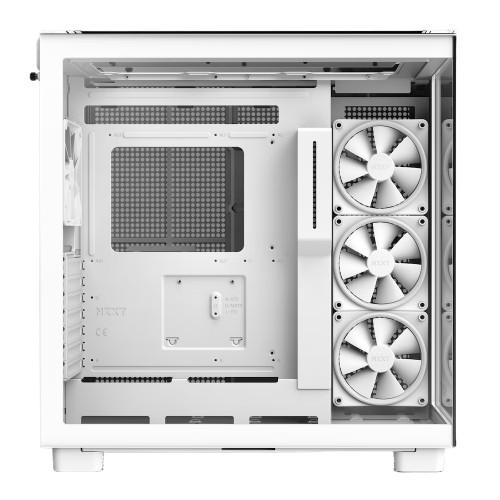 Photo NZXT H9 Elite Tempered Glass without PSU (CM-H91EW-01) White