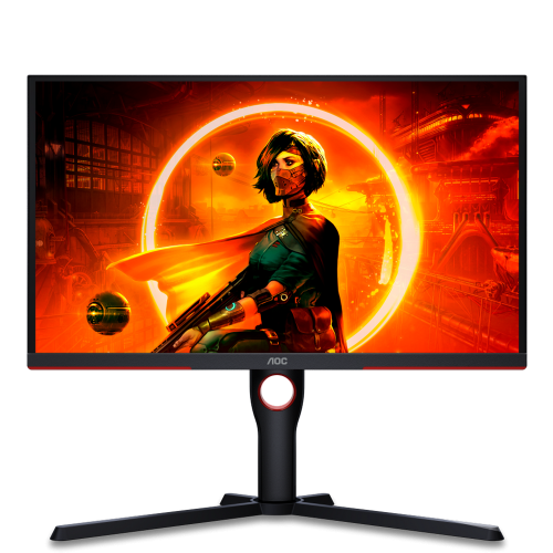 Продати Монітор AOC 24.5" 25G3ZM/BK Black/Red за Trade-In у інтернет-магазині Телемарт - Київ, Дніпро, Україна фото