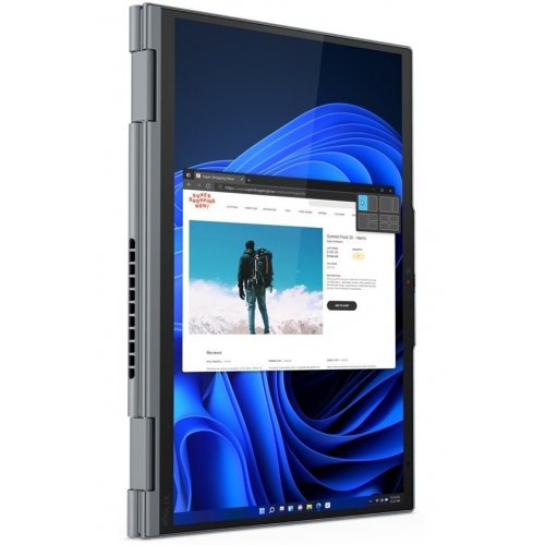 Купить Ноутбук Lenovo ThinkPad X1 Yoga Gen 7 (21CD0060RA) Storm Grey - цена в Харькове, Киеве, Днепре, Одессе
в интернет-магазине Telemart фото