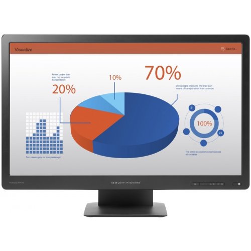 Продати Монітор HP 24" P242va (K7X32AA) Black за Trade-In у інтернет-магазині Телемарт - Київ, Дніпро, Україна фото