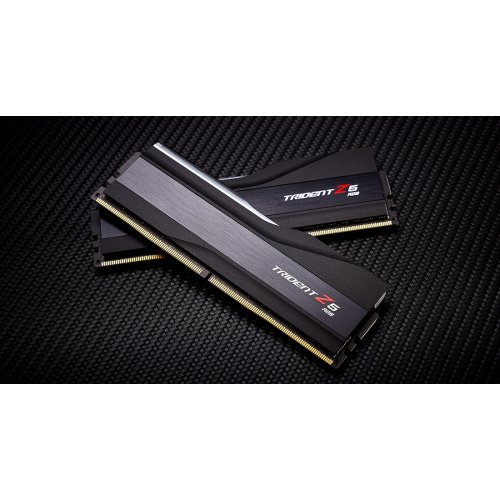 Photo RAM G.Skill DDR5 64GB (2x32GB) 6400Mhz Trident Z5 RGB (F5-6400J3239G32GX2-TZ5RK)