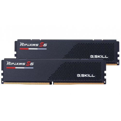Фото ОЗУ G.Skill DDR5 32GB (2x16GB) 6000Mhz Ripjaws S5 Black (F5-6000J3636F16GX2-RS5K)