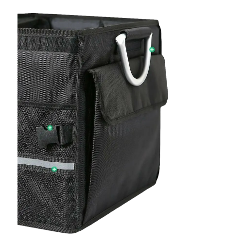 Купити Автомобільна сумка-органайзер для машин Ugreen LP256 Car Trunk Organizer 55L Oxford+Aluminium Alloy (80710) Black - ціна в Києві, Львові, Вінниці, Хмельницькому, Франківську, Україні | інтернет-магазин TELEMART.UA фото
