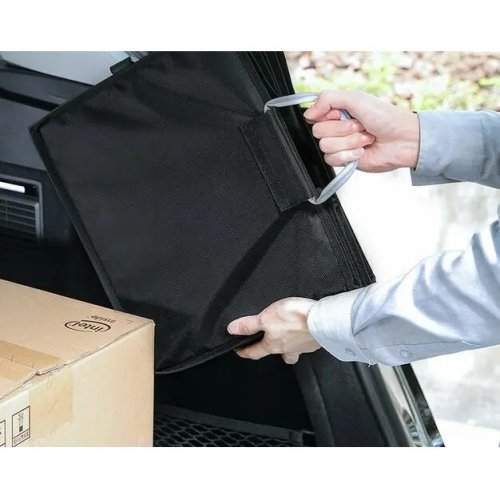 Купити Автомобільна сумка-органайзер для машин Ugreen LP256 Car Trunk Organizer 55L Oxford+Aluminium Alloy (80710) Black - ціна в Києві, Львові, Вінниці, Хмельницькому, Франківську, Україні | інтернет-магазин TELEMART.UA фото
