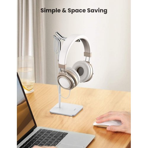 Купить Подставка UGreen LP143 Earphone Holder Stand (80701) White - цена в Харькове, Киеве, Днепре, Одессе
в интернет-магазине Telemart фото