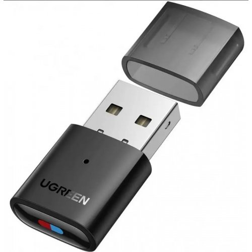 Купить Bluetooth адаптер UGreen CM408 USB 2.0 Bluetooth Transmitter 5.0 (10928) Black - цена в Харькове, Киеве, Днепре, Одессе
в интернет-магазине Telemart фото