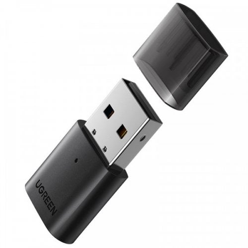 Купить Bluetooth адаптер Ugreen CM390 USB Bluetooth 5.0 (80889) Black - цена в Харькове, Киеве, Днепре, Одессе
в интернет-магазине Telemart фото