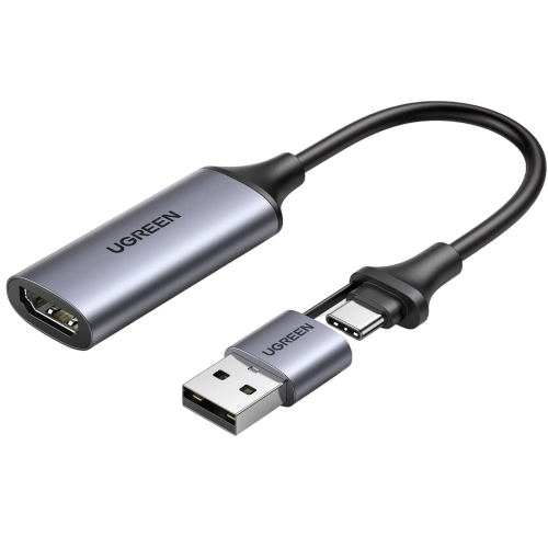 Купить Кабель Ugreen CM489 Video Capture Card Single HDMI Input (40189) - цена в Харькове, Киеве, Днепре, Одессе
в интернет-магазине Telemart фото