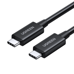 Кабель Ugreen US507 USB Type-C to USB Type-C 5A 0.8m (30691) Black