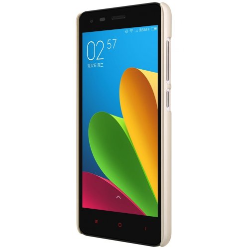 Чохол Чехол Nillkin Frosted Shield для Xiaomi Redmi 2 Gold купити в Україні: Київ, Львів, Хмельницький, Тернопіль, Івано-Франківськ | Низька ціна, відгуки, характеристики від TELEMART фото
