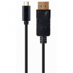 Кабель Cablexpert USB Type-C - DisplayPort M/M 2m 4K (A-CM-DPM-01) Black