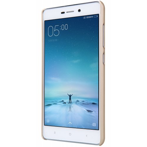 Чохол Чехол Nillkin Frosted Shield для Xiaomi Redmi 3 Gold купити в Україні: Київ, Львів, Хмельницький, Тернопіль, Івано-Франківськ | Низька ціна, відгуки, характеристики від TELEMART фото