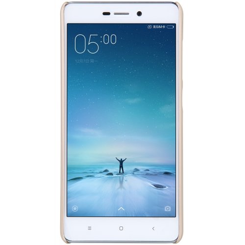 Чохол Чехол Nillkin Frosted Shield для Xiaomi Redmi 3 Gold купити в Україні: Київ, Львів, Хмельницький, Тернопіль, Івано-Франківськ | Низька ціна, відгуки, характеристики від TELEMART фото