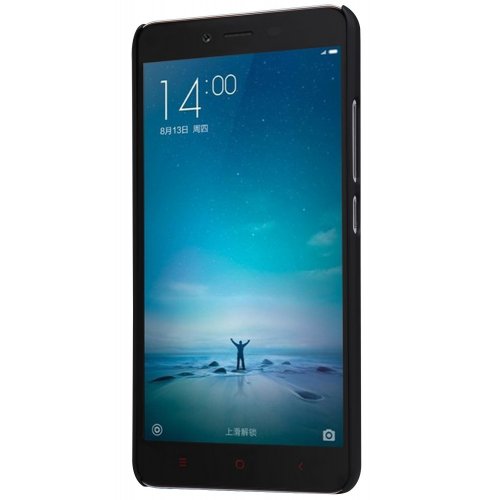 Чехол Чехол Nillkin Frosted Shield для Xiaomi Redmi Note 2 Black купить в Украине: Киев, Днепр, Харьков, Одесса  | Низкая цена, отзывы, характеристики от TELEMART фото
