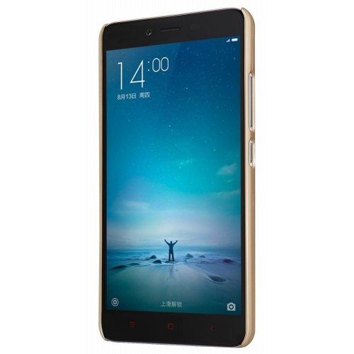 Чохол Чехол Nillkin Frosted Shield для Xiaomi Redmi Note 2 Gold купити в Україні: Київ, Львів, Хмельницький, Тернопіль, Івано-Франківськ | Низька ціна, відгуки, характеристики від TELEMART фото