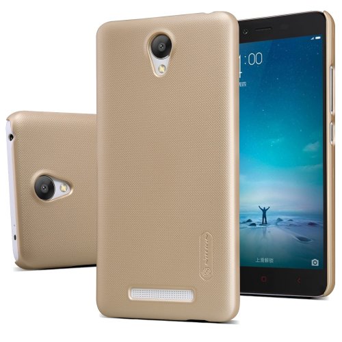 Чохол Чехол Nillkin Frosted Shield для Xiaomi Redmi Note 2 Gold купити в Україні: Київ, Львів, Хмельницький, Тернопіль, Івано-Франківськ | Низька ціна, відгуки, характеристики від TELEMART фото