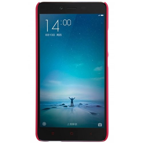 Чехол Чехол Nillkin Frosted Shield для Xiaomi Redmi Note 2 Red купить в Украине: Киев, Днепр, Харьков, Одесса  | Низкая цена, отзывы, характеристики от TELEMART фото