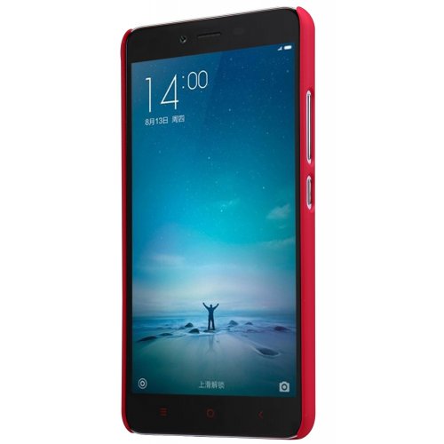 Чехол Чехол Nillkin Frosted Shield для Xiaomi Redmi Note 2 Red купить в Украине: Киев, Днепр, Харьков, Одесса  | Низкая цена, отзывы, характеристики от TELEMART фото
