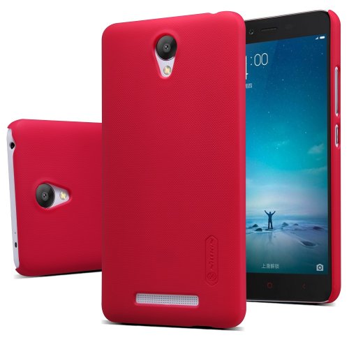 Чехол Чехол Nillkin Frosted Shield для Xiaomi Redmi Note 2 Red купить в Украине: Киев, Днепр, Харьков, Одесса  | Низкая цена, отзывы, характеристики от TELEMART фото