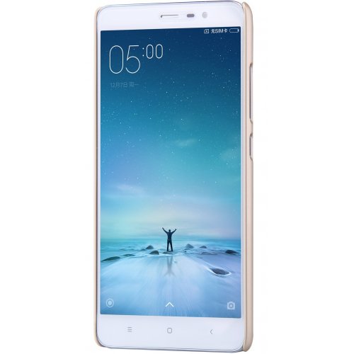 Купити Чохол Чехол Nillkin Frosted Shield для Xiaomi Redmi Note 3 Gold - ціна в Києві, Львові, Вінниці, Хмельницькому, Франківську, Україні | інтернет-магазин TELEMART.UA фото