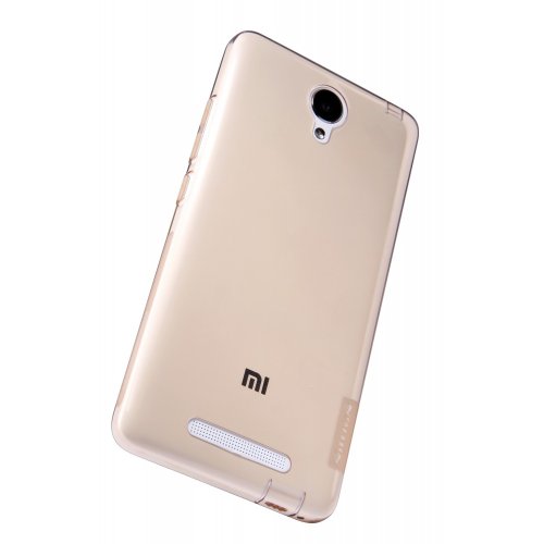 Чехол Чехол Nillkin Nature TPU для Xiaomi Redmi Note 2 Brown купить в Украине: Киев, Днепр, Харьков, Одесса  | Низкая цена, отзывы, характеристики от TELEMART фото