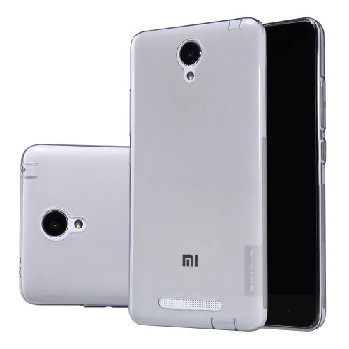 Чохол Чехол Nillkin Nature TPU для Xiaomi Redmi Note 2 Gray купити в Україні: Київ, Львів, Хмельницький, Тернопіль, Івано-Франківськ | Низька ціна, відгуки, характеристики від TELEMART фото