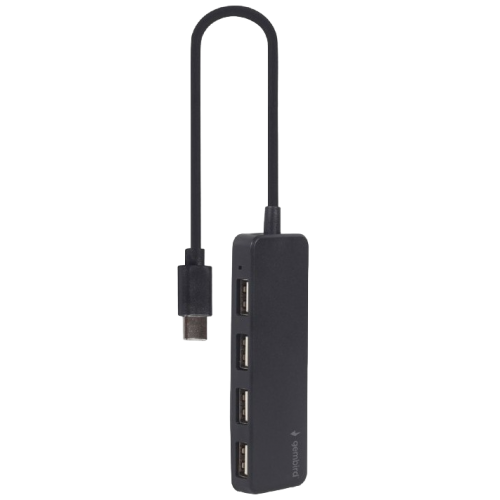Купить USB-хаб Gembird USB Type-C 4 in 1 (UHB-CM-U2P4-01) Black - цена в Харькове, Киеве, Днепре, Одессе
в интернет-магазине Telemart фото