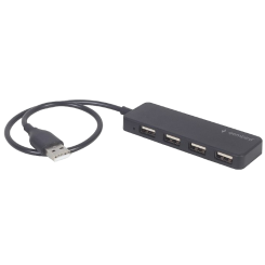 USB-хаб Gembird USB Type-A 4 in 1 (UHB-U2P4-06) Black