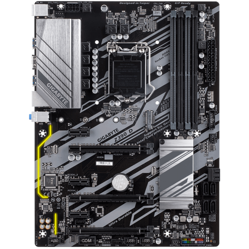 Продати Материнська плата Gigabyte Z390 D (s1151-V2, Intel Z390) Seller Recertified за Trade-In у інтернет-магазині Телемарт - Київ, Дніпро, Україна фото