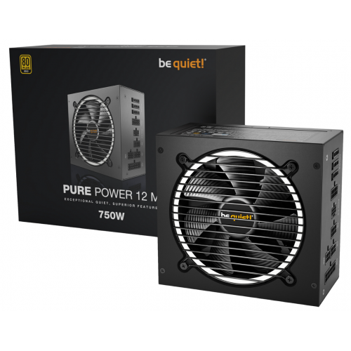 Photo Be Quiet! Pure Power 12 M 750W (BN343)