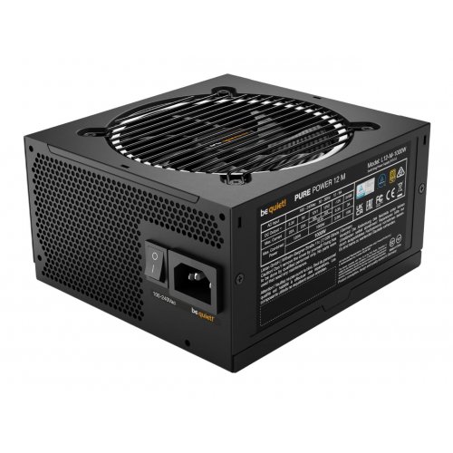 Photo Be Quiet! Pure Power 12 M 1000W (BN345)