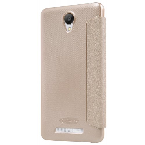 Купити Чохол Чехол Nillkin Sparkle Series для Xiaomi Redmi Note 2 Gold - ціна в Києві, Львові, Вінниці, Хмельницькому, Франківську, Україні | інтернет-магазин TELEMART.UA фото