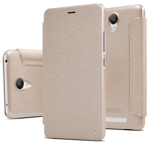 Купити Чохол Чехол Nillkin Sparkle Series для Xiaomi Redmi Note 2 Gold - ціна в Києві, Львові, Вінниці, Хмельницькому, Франківську, Україні | інтернет-магазин TELEMART.UA фото