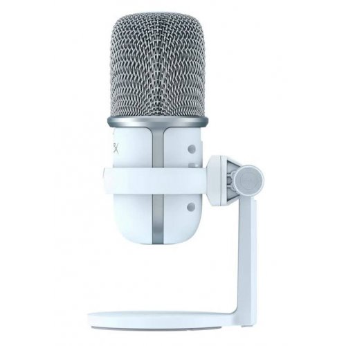 Купить Микрофон HyperX SoloCast (519T2AA) White - цена в Харькове, Киеве, Днепре, Одессе
в интернет-магазине Telemart фото