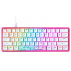 Клавіатура HyperX Alloy Origins 60 RGB Mechnical HyperX Red (572Y6AA) Pink