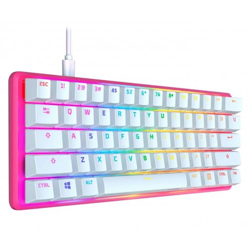 Купить Клавиатура HyperX Alloy Origins 60 RGB Mechnical HyperX Red (572Y6AA) Pink - цена в Харькове, Киеве, Днепре, Одессе
в интернет-магазине Telemart фото