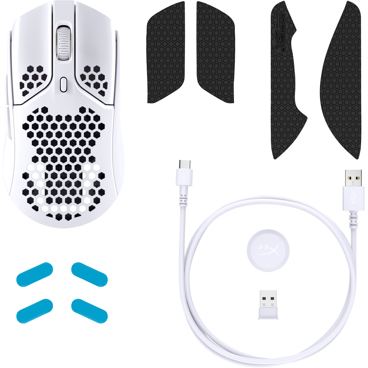 Мышка HyperX Pulsefire Haste Wireless (4P5D8AA) White: обзор ...
