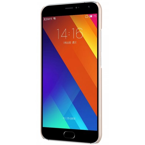 Купити Чохол Чехол Nillkin Frosted Shield для Meizu MX5 Gold - ціна в Києві, Львові, Вінниці, Хмельницькому, Франківську, Україні | інтернет-магазин TELEMART.UA фото