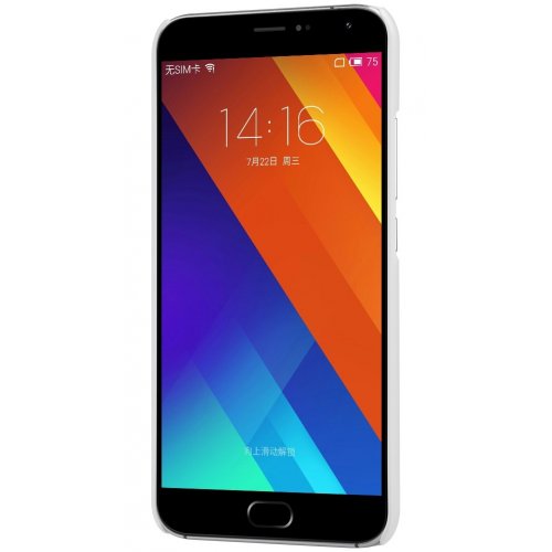 Купити Чохол Чехол Nillkin Frosted Shield для Meizu MX5 White - ціна в Києві, Львові, Вінниці, Хмельницькому, Франківську, Україні | інтернет-магазин TELEMART.UA фото