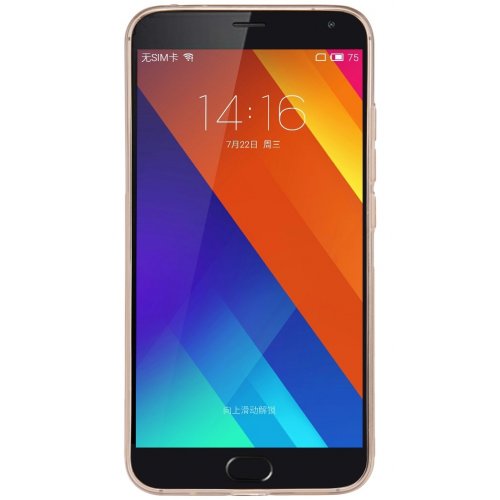 Чехол Чехол Nillkin Nature TPU для Meizu MX5 Brown купить в Украине: Киев, Днепр, Харьков, Одесса  | Низкая цена, отзывы, характеристики от TELEMART фото