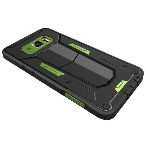 Купити Чохол Чехол Nillkin DEFENDER II для Samsung Galaxy S6 edge + G928 Green - ціна в Києві, Львові, Вінниці, Хмельницькому, Франківську, Україні | інтернет-магазин TELEMART.UA фото