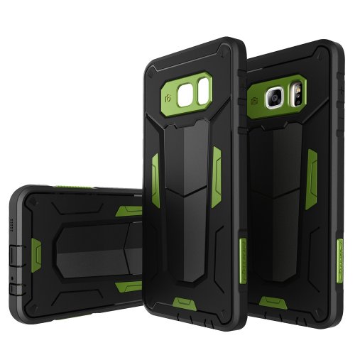 Купити Чохол Чехол Nillkin DEFENDER II для Samsung Galaxy S6 edge + G928 Green - ціна в Києві, Львові, Вінниці, Хмельницькому, Франківську, Україні | інтернет-магазин TELEMART.UA фото